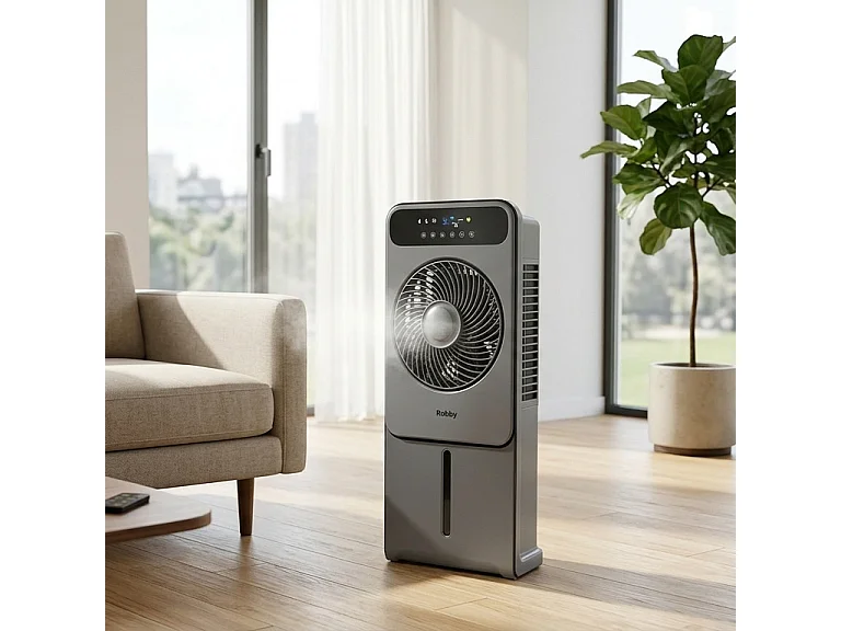 Robby Rafraichisseur d'air par brumisation 28w avec télécommande - ROMI15G