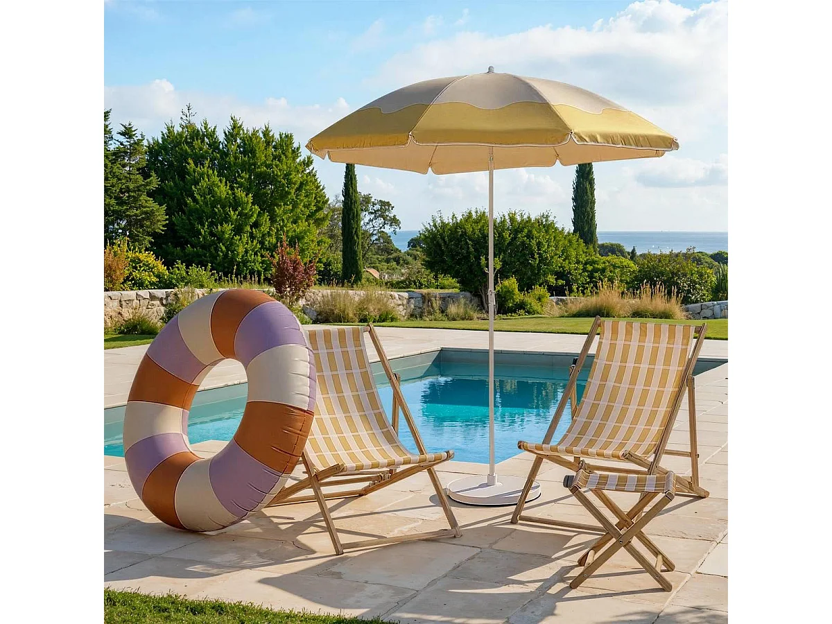 Bouée Gonflable "Poolside" 106cm Multicolore