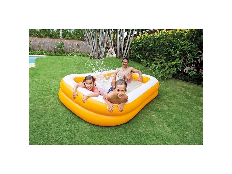 Piscine Enfant "Rectangulaire" 305cm Abricot