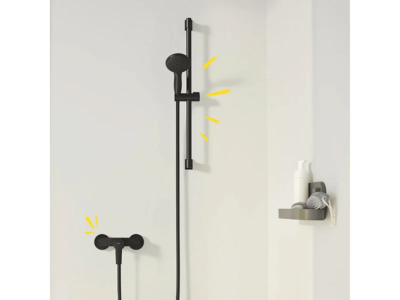 GROHE - Mitigeur de baignoire Start 2021 mural chrome