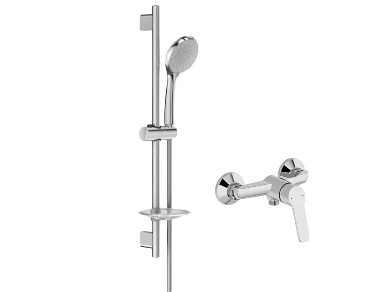 Mitigeur de douche JACOB DELAFON Aimé  + ensemble de douche Awaken