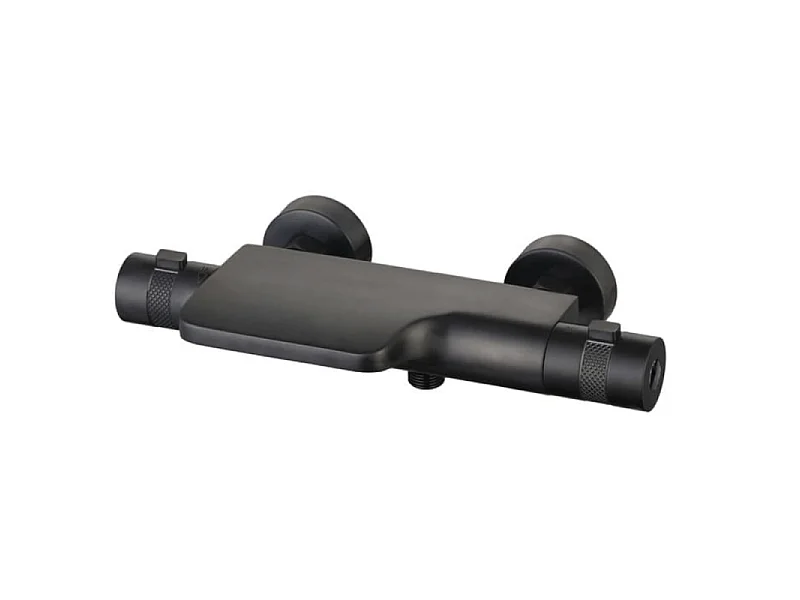 Mitigeur bain douche thermostatique PAINI Spirit noir mat brossé