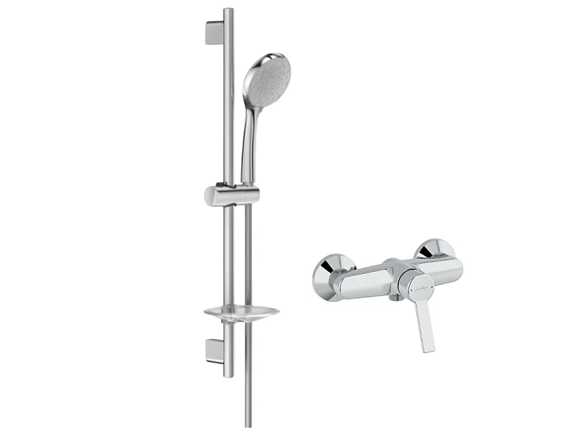 Mitigeur de douche JACOB DELAFON Eo  + ensemble de douche Awaken