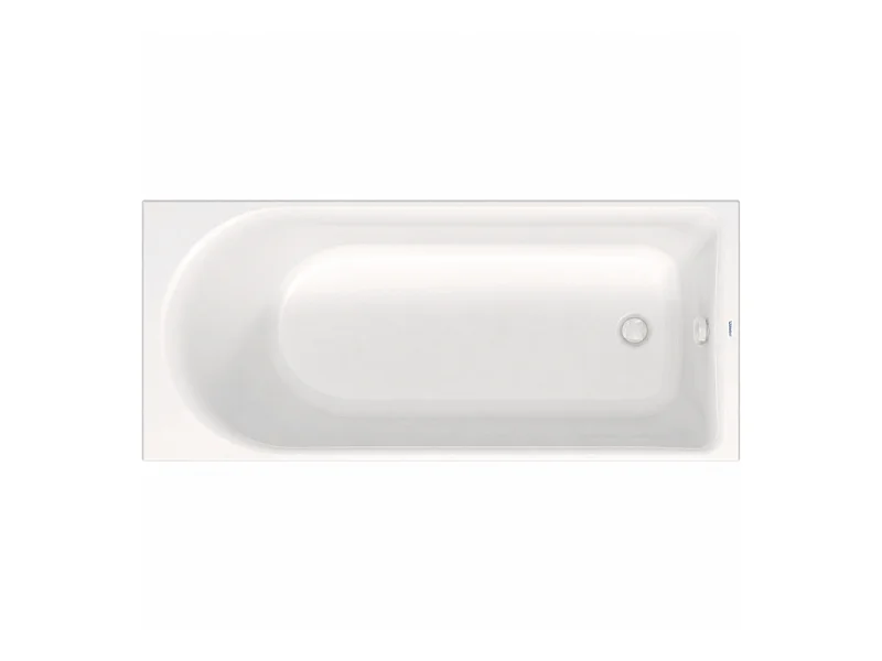 Baignoire droite 170 X 75 DURAVIT D-Neo + vidage blanc