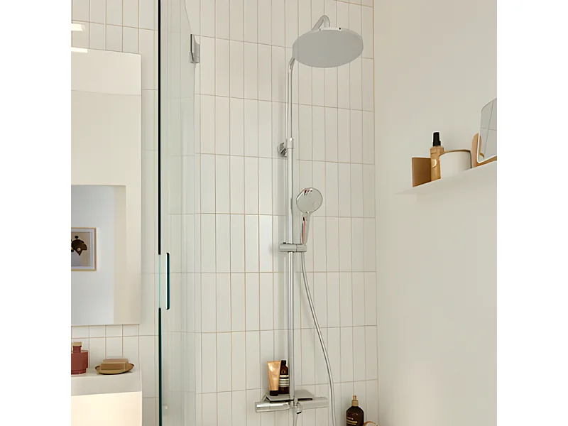 Colonne bain douche thermostatique JACOB DELAFON July+ chromé
