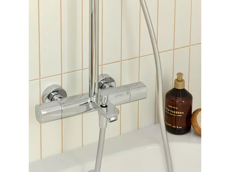 Colonne bain douche thermostatique JACOB DELAFON July+ chromé