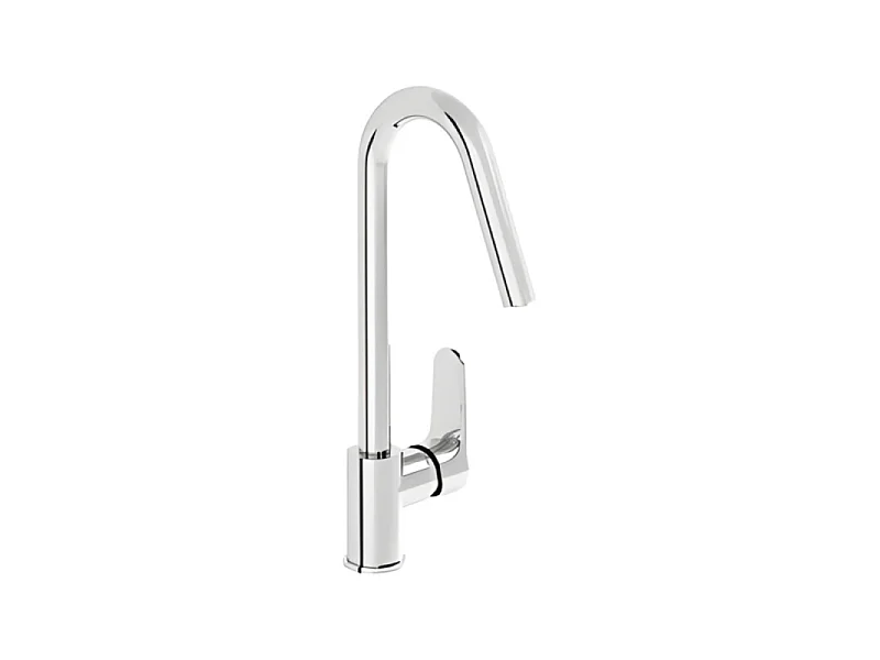 Robinet de cuisine haut VitrA Minimax Round chromé