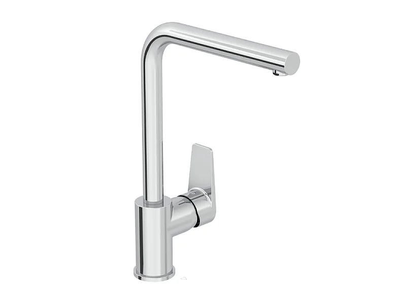Robinet de cuisine bec haut VitrA Flow Square chromé