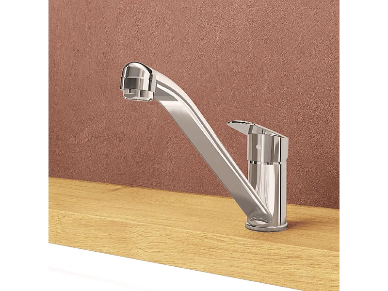 Robinet de cuisine BlueStep VitrA Flow Round chromé