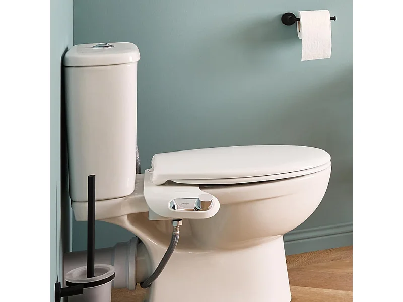 Kit bidet lavant pour abattant WC universel JACOB DELAFON Seine blanc brillant