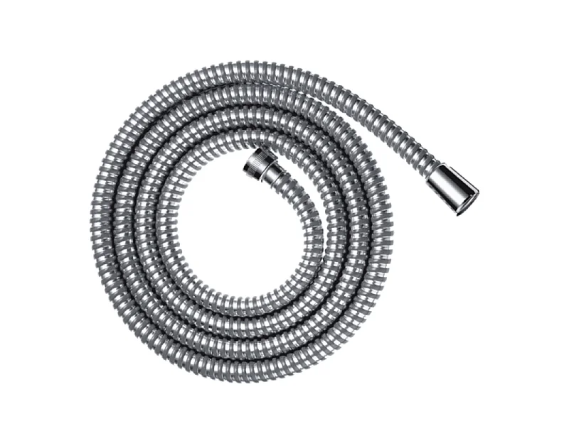Mitigeur thermostatique HANSGROHE Ecostat Comfort + Barre PMR Unica gauche + Pommeau Pulsify Select 3 jets + Flexible Metaflex