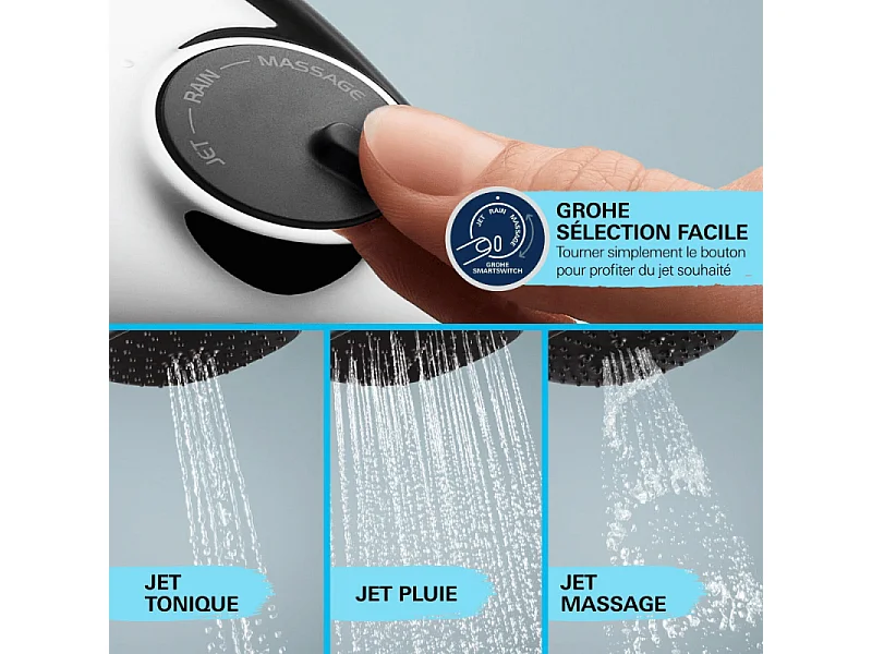 Douchette 3 jets GROHE Vitalio Start 110