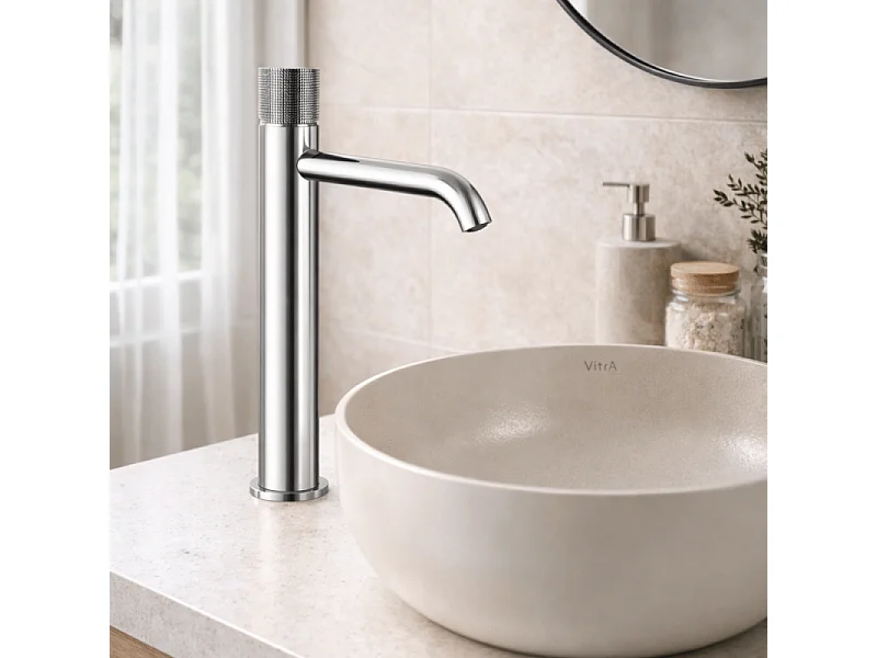 Mitigeur lavabo bec haut PAINI Jewel chromé