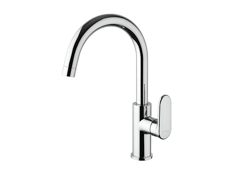 Mitigeur lavabo bec haut mobile PAINI Stone chromé