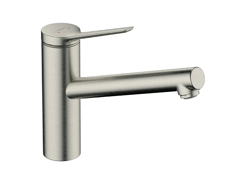 Robinet de cuisine HANSGROHE Zesis M33 150 aspect acier inox