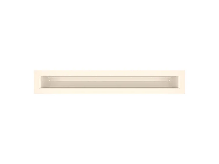 Grille d'aération de cheminée Couleur crème - Loft 60x400