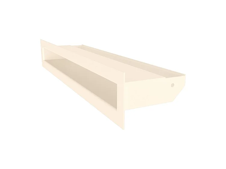 Grille d'aération de cheminée Couleur crème - Loft 60x400