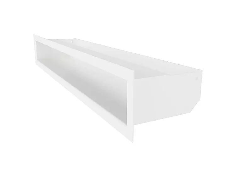 Grille d'aération de cheminée blanc - Loft 90x600
