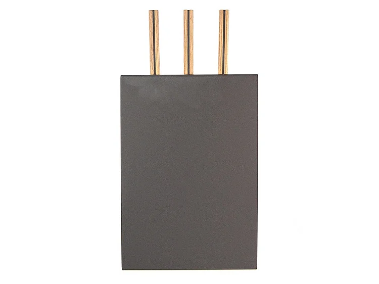 Ensemble d'ustensiles de cheminée 3 pièces en acier et bois - Set 4 L