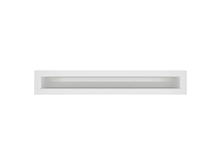 Grille d'aération de cheminée blanc - Loft 60x400