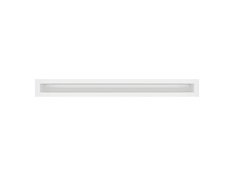Grille d'aération de cheminée blanc - Loft 60x600