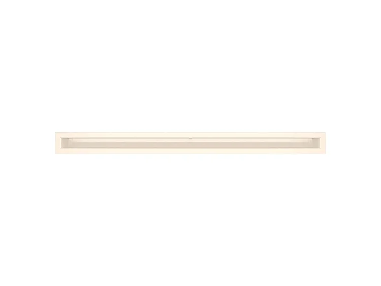 Grille d'aération de cheminée Couleur crème - Loft 60x800