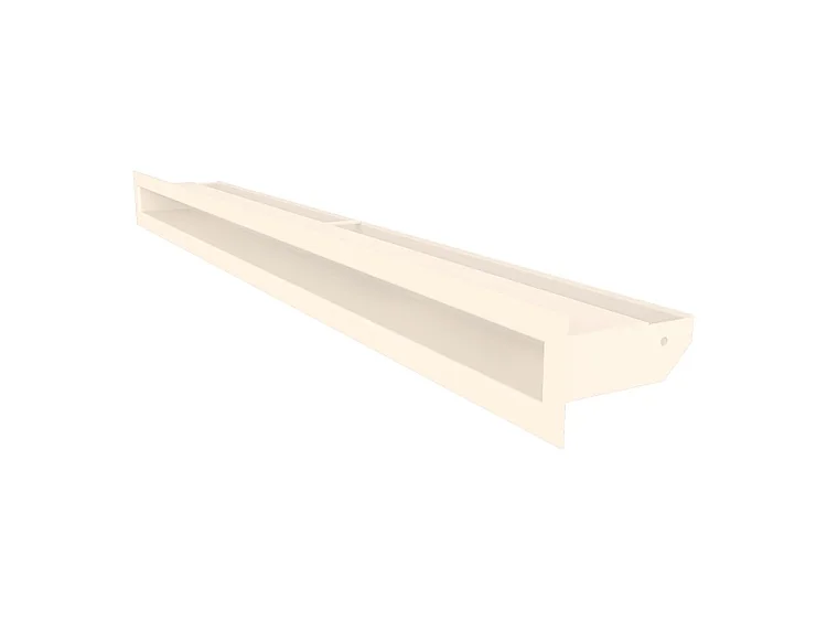 Grille d'aération de cheminée Couleur crème - Loft 60x800