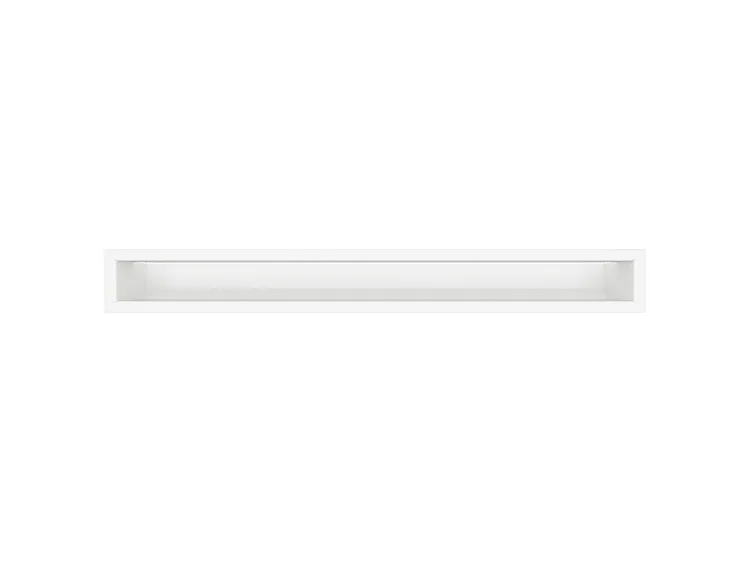 Grille d'aération de cheminée blanc - Loft 90x800