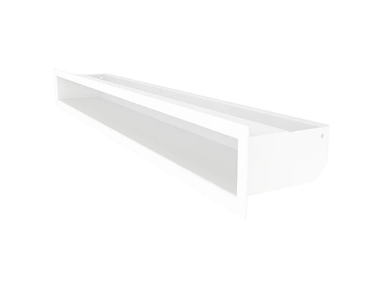 Grille d'aération de cheminée blanc - Loft 90x800
