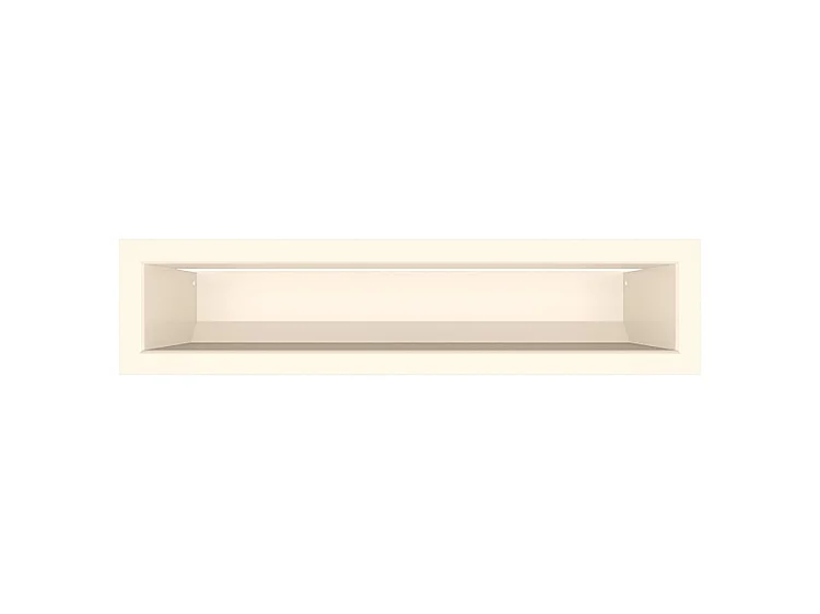 Grille d'aération de cheminée Couleur crème - Loft 90x400