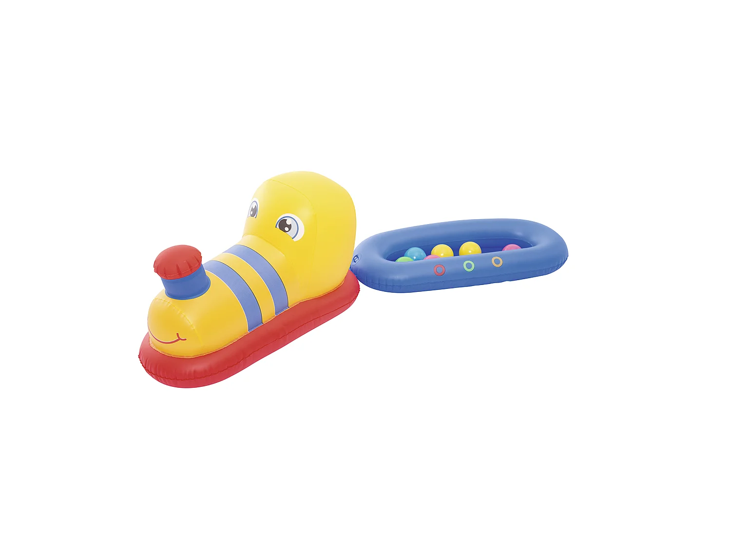 Piscine Gonflable pour Enfants Bestway Train Bateau 285x224x119 cm