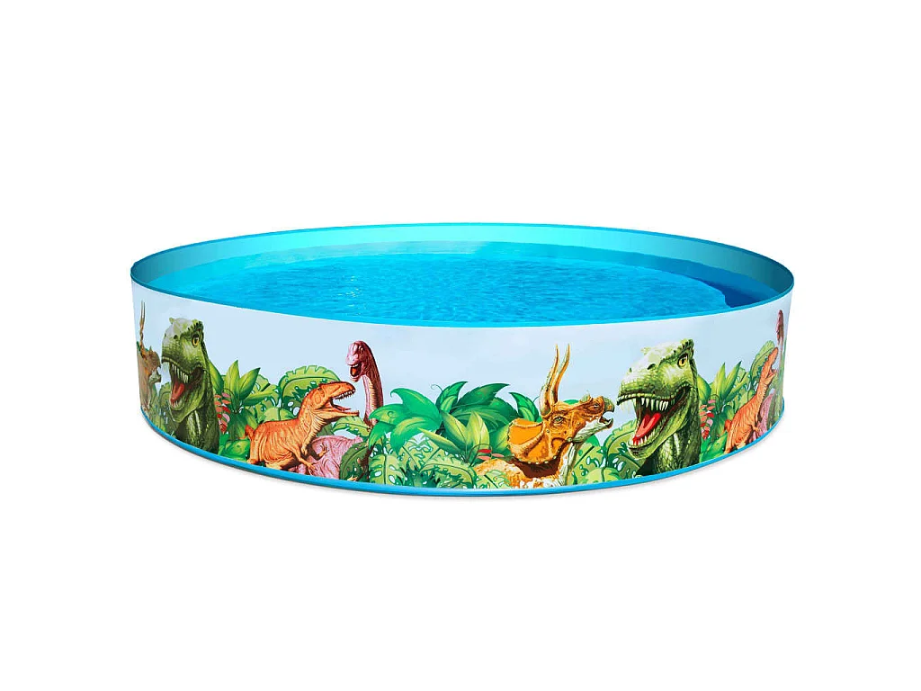 Piscine Gonflable Pour Enfants Bestway Ronde Parois PVC Dinosaures 244x46 cm