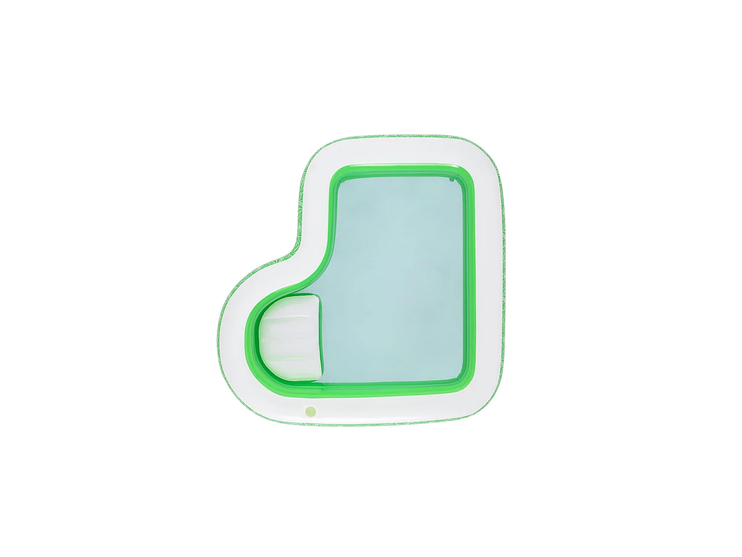 Piscine Gonflable Autoportante pour Enfants Bestway Tropical Paradise 231x231x51 cm Structure à 2 Anneaux pour Enfants de +3 Ans avec Porte-Verres et Siège