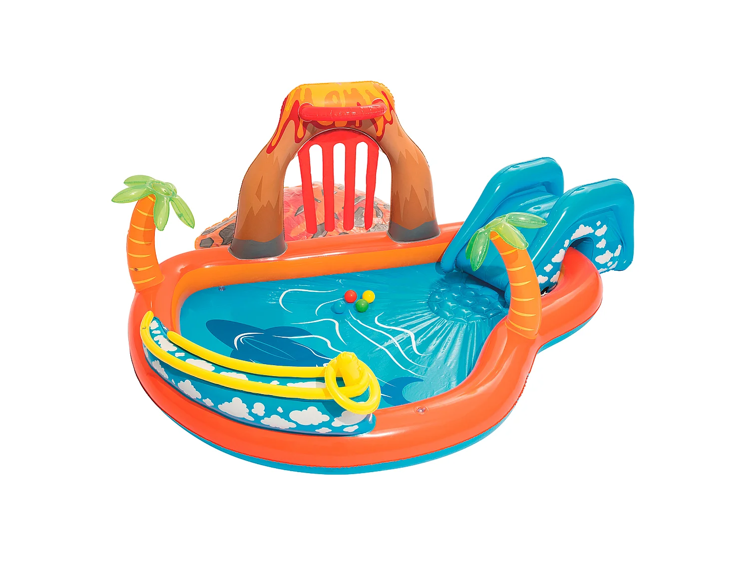 Piscine Gonflable pour Enfants Bestway Lave Lagon 265x265x104 cm
