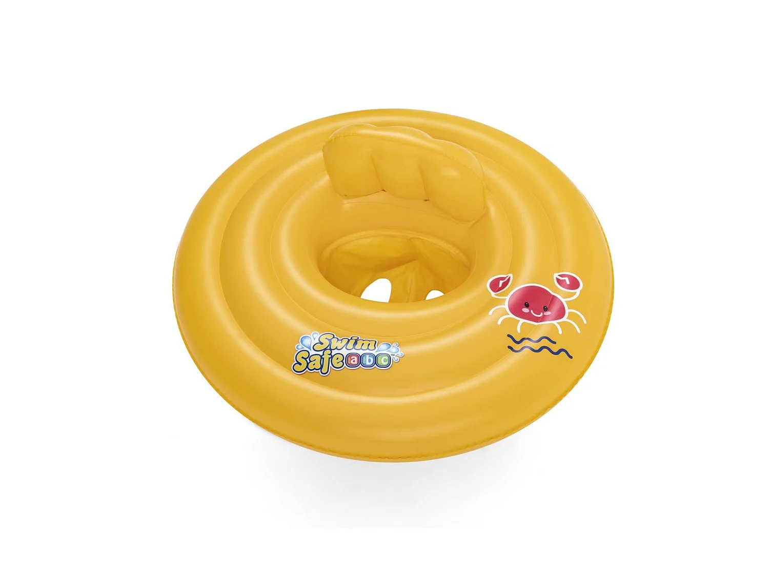 Bestway Swim Safe ABC WonderSplash Bouée culotte ronde pour bébé 3 anneaux 69 cm