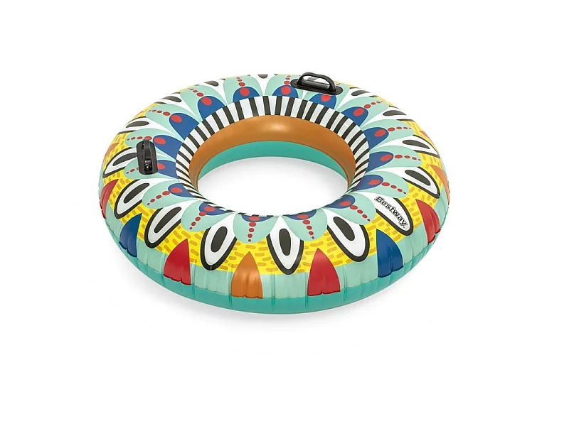 Bestway BEY36294 Flirty Fiesta Bouée Ronde 107cm avec Poignées