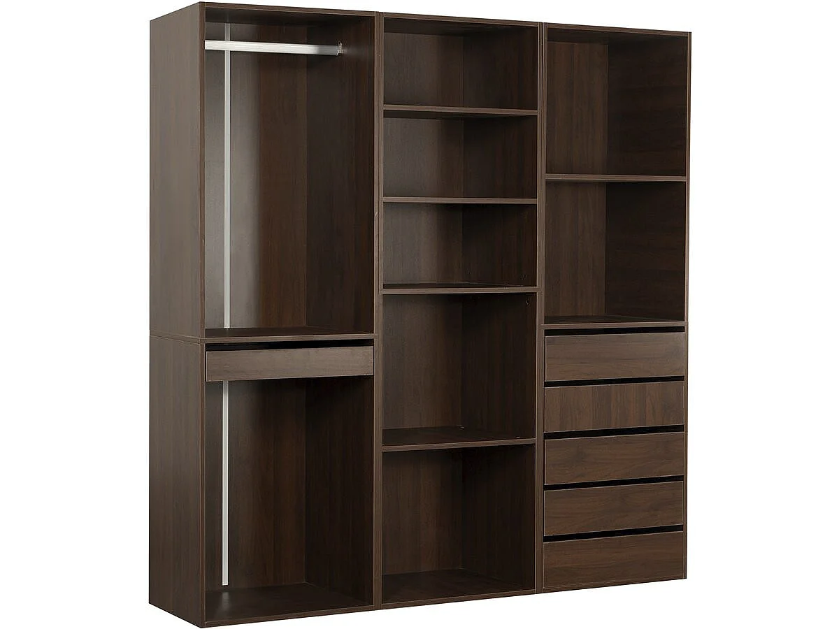 Modulärt "Opera" Dressing Kit - 3 Element - Brun