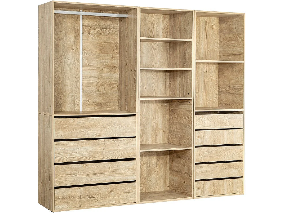 Modulares Ankleideset "Opera" - 3 Elemente - Beige