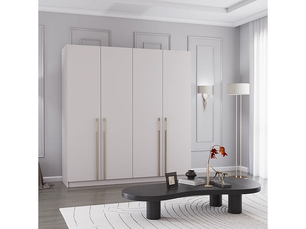 Armoire Rosa III 4D, cachemire