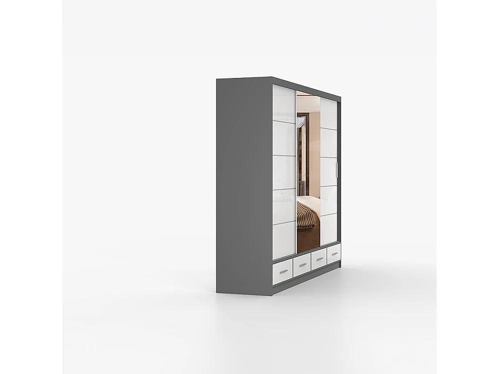 Armoire à portes coulissantes FLORENCE S 250 cm