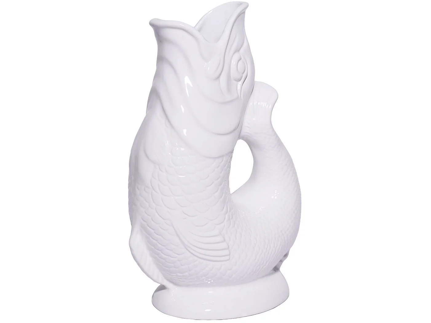 Carafe émettant un « glou-glou », fabriquée à la main en Angleterre, 1,2 l, 27,5/17/9,5 cm