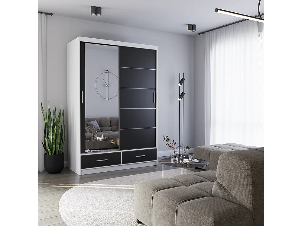 Armoire à portes coulissantes FLORENCE S 150 cm