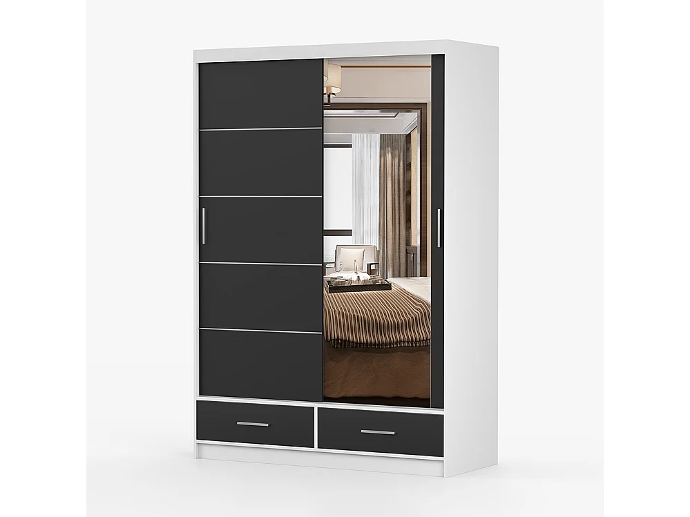 Armoire à portes coulissantes FLORENCE S 150 cm