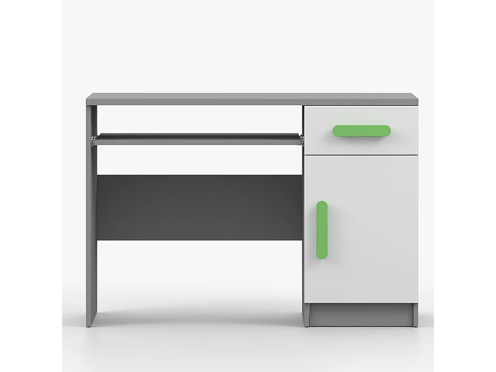 Bureau JONAS II 08, 110 cm, gris