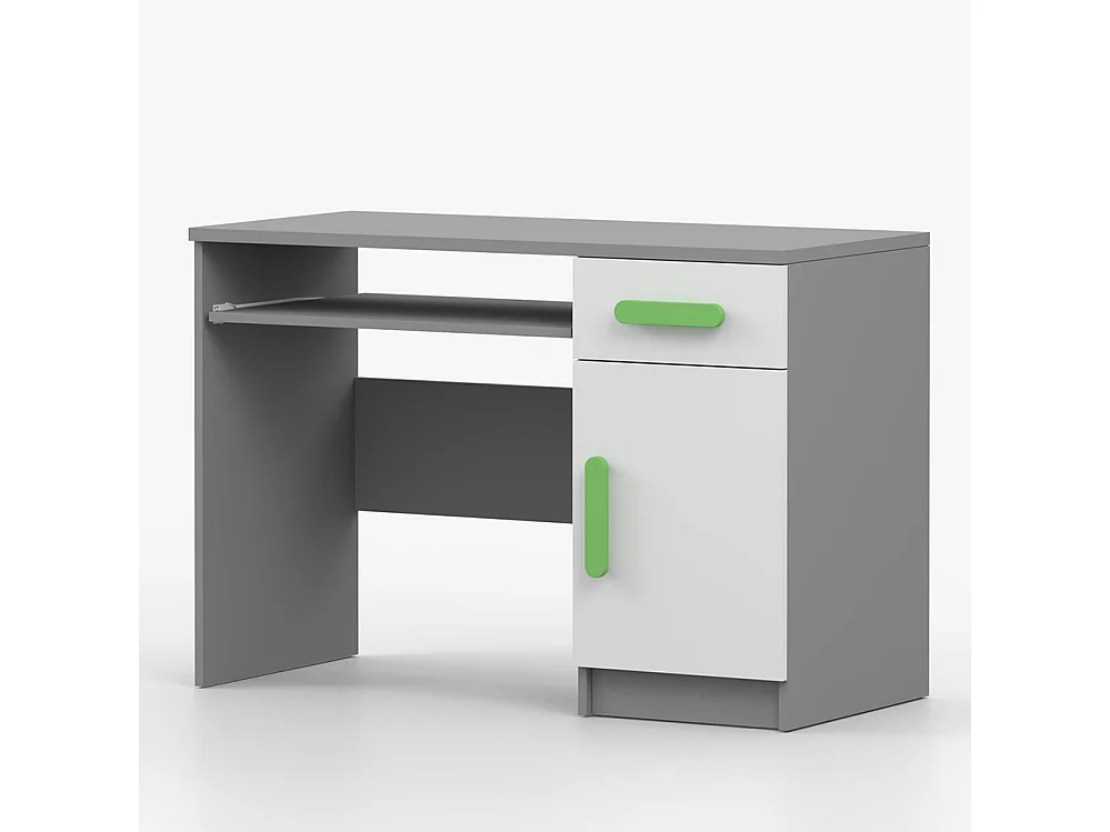 Bureau JONAS II 08, 110 cm, gris