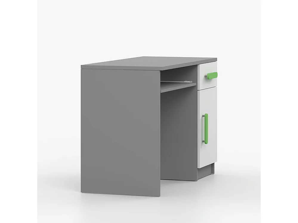 Bureau JONAS II 08, 110 cm, gris