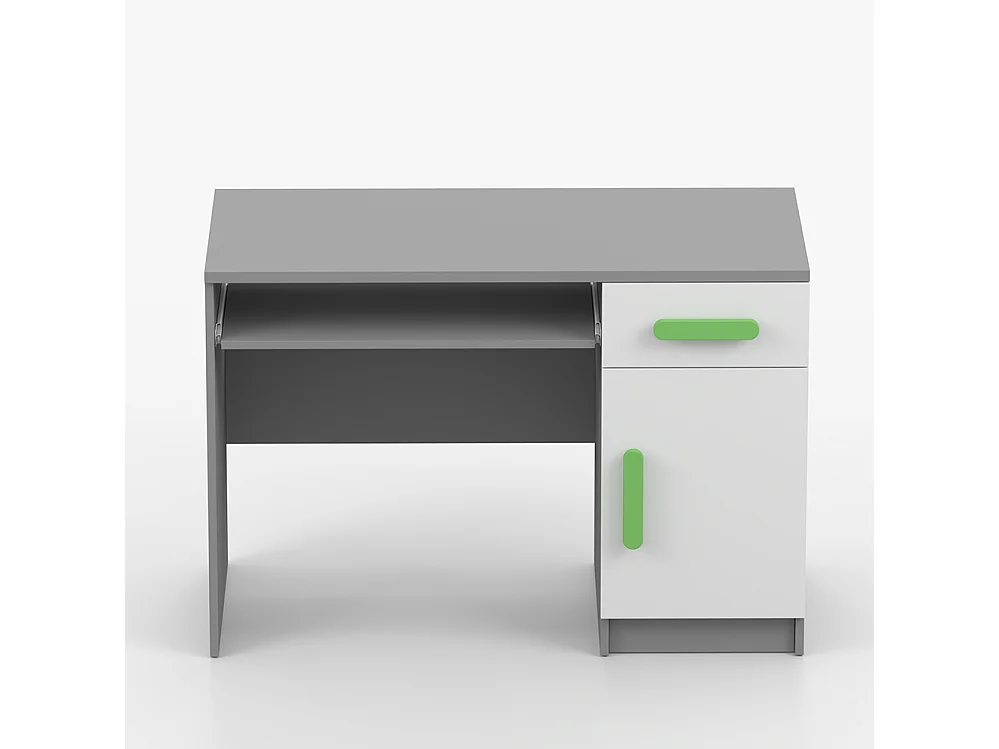 Bureau JONAS II 08, 110 cm, gris