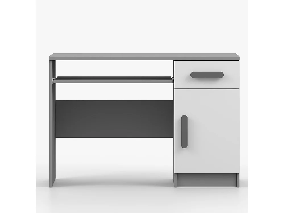 Bureau JONAS II 08, 110 cm, gris