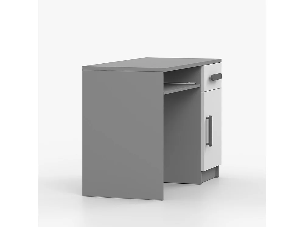 Bureau JONAS II 08, 110 cm, gris