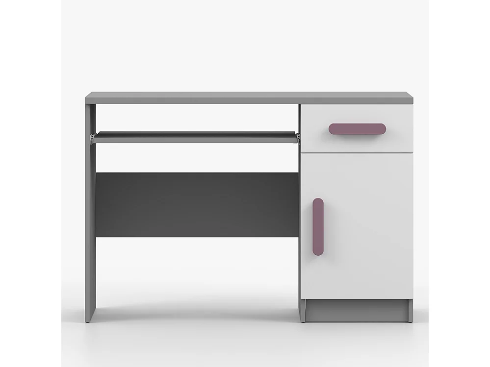 Bureau JONAS II 08, 110 cm, gris